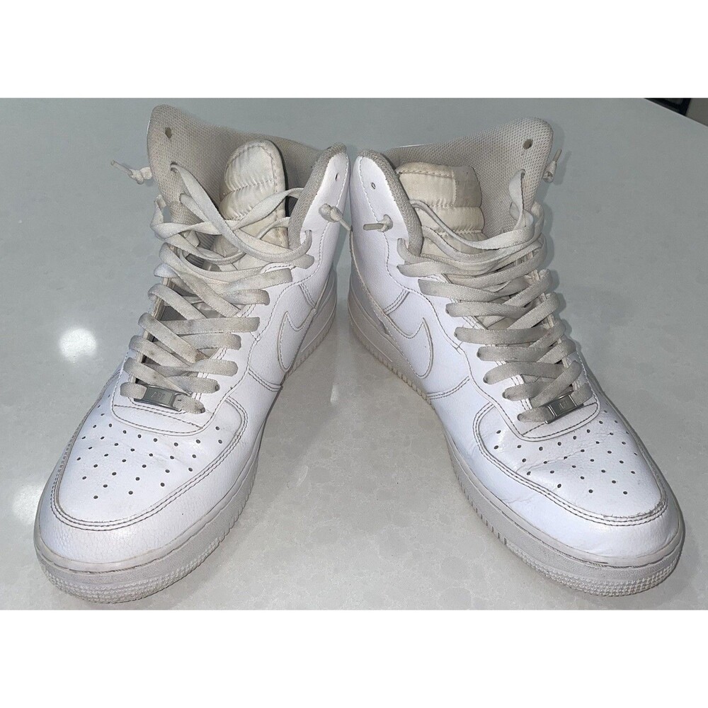 Nike Air Force 1 High '07 White/White High Top Sneakers 315121-115 Mens Sz 11.5